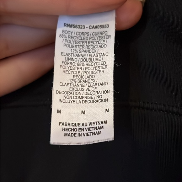 Nike Women’s Sports Bra Black Sz US M - Picture 3 of 3